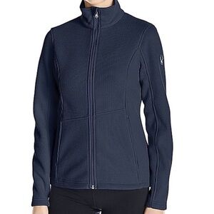 SPYDER Endure Black Full Zip Midweight Jacket ~ Medium